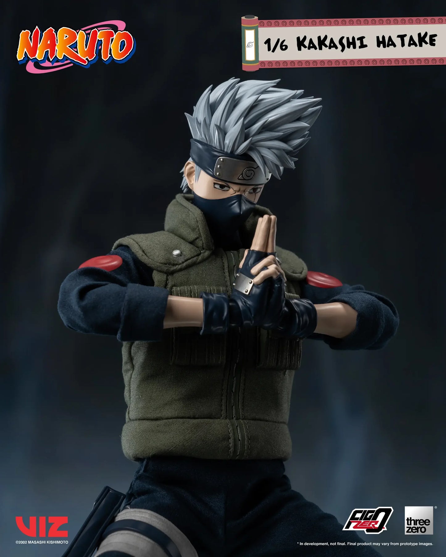 Kakashi Hatake (FigZero) 1/6 - Naruto ThreeZero