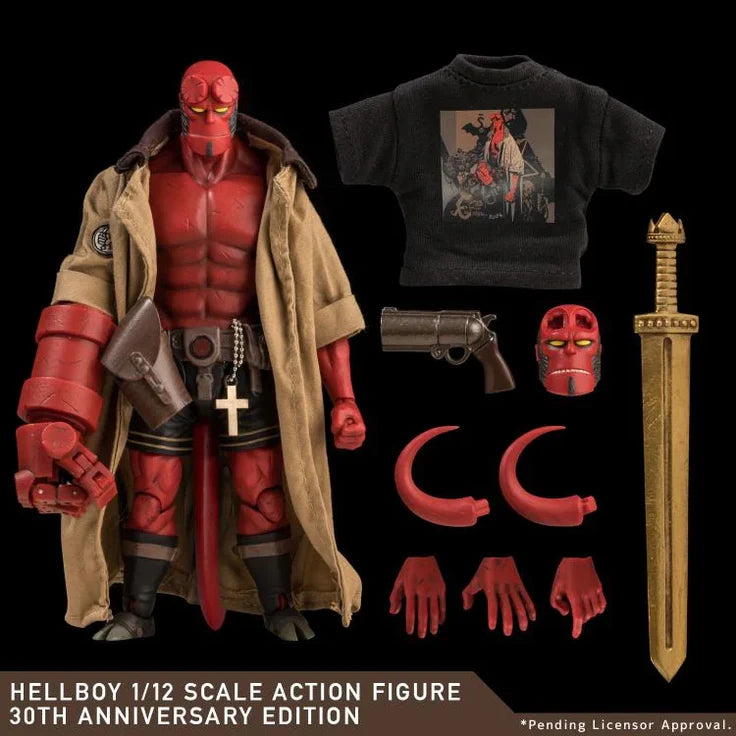 Hellboy (30th Anniversary Edition) 1/12 - Hellboy 1000Toys