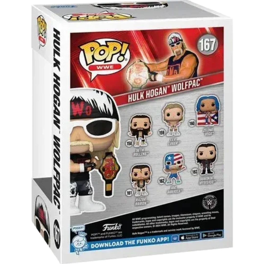 Hulk Hogan Wolfpac 167 - Funko Pop! WWE