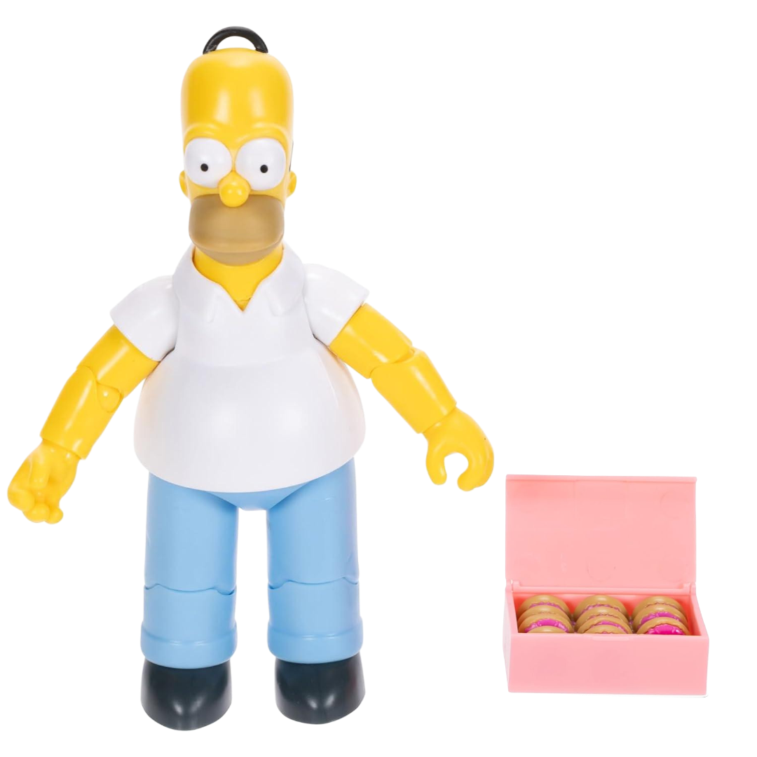 Homero Simpson con Donas - Los Simpsons Jakks