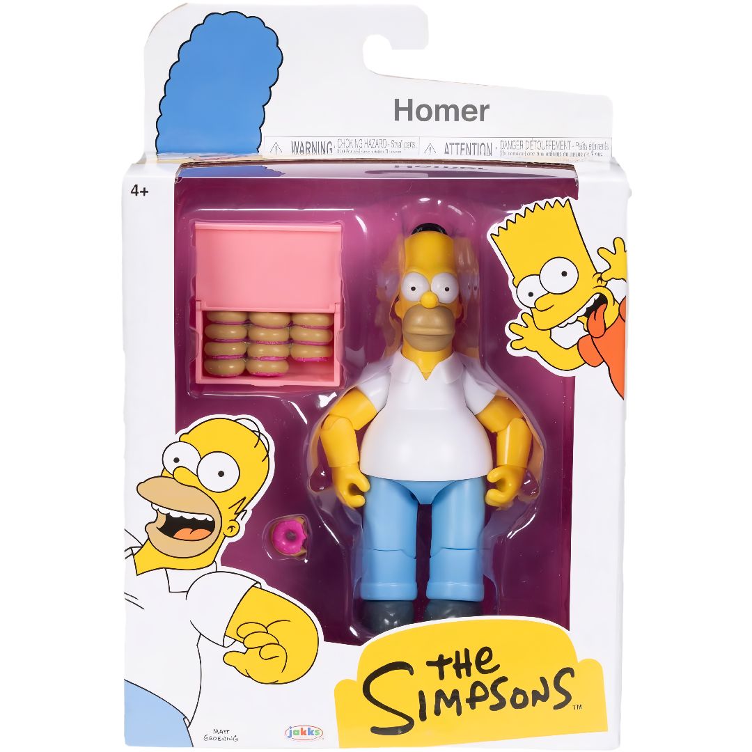 Homero Simpson con Donas - Los Simpsons Jakks