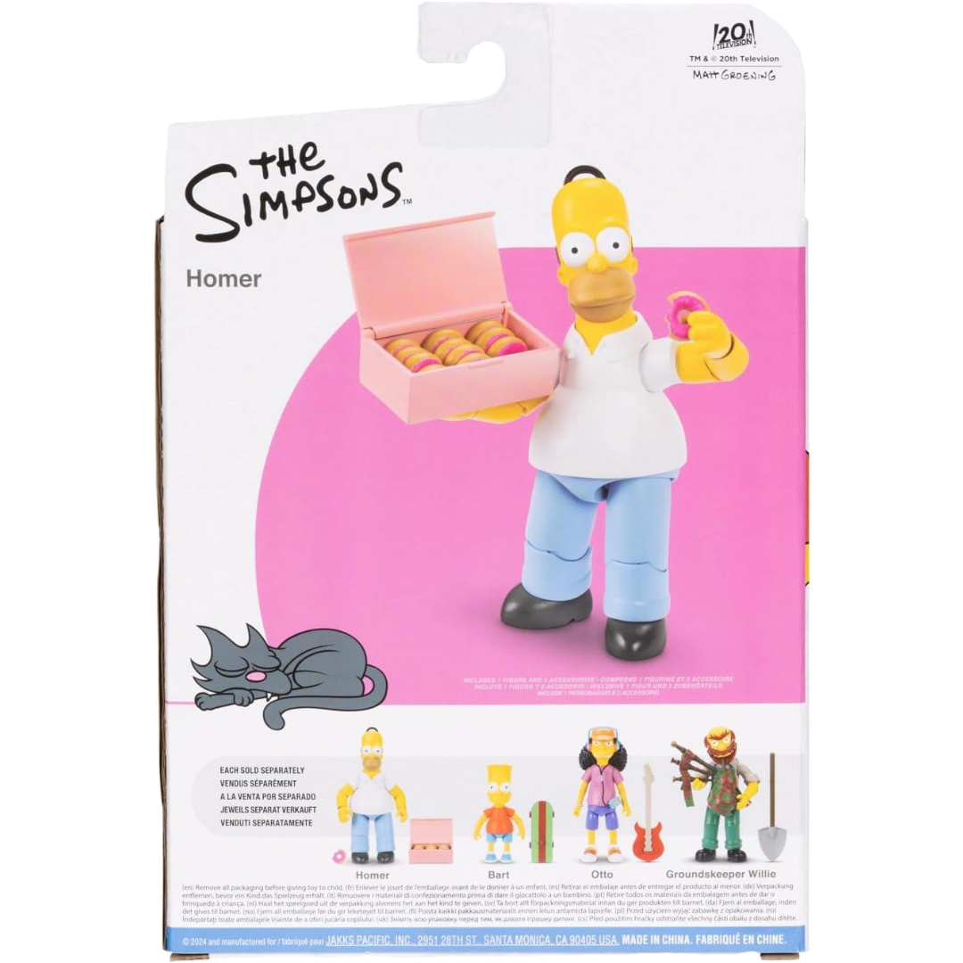 Homero Simpson con Donas - Los Simpsons Jakks
