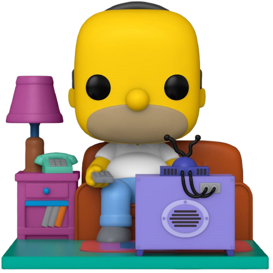 Homer Watching Tv 909 Deluxe - Funko Pop! Los Simpsons