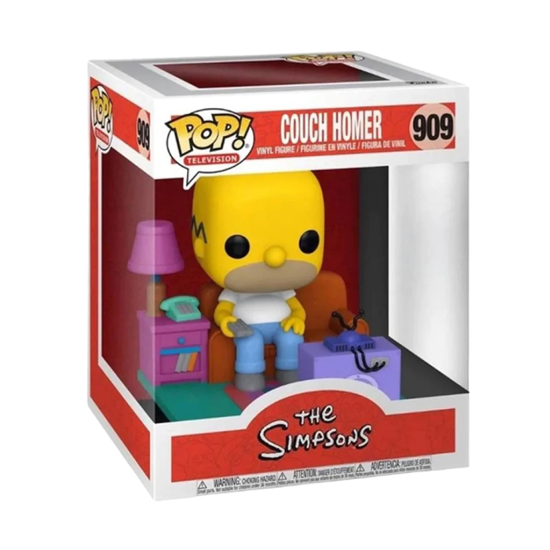 Homer Watching Tv 909 Deluxe - Funko Pop! Los Simpsons