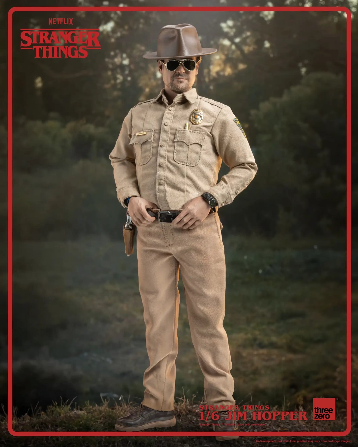 Jim Hopper 1/6 - Stranger Things S1 Threezero
