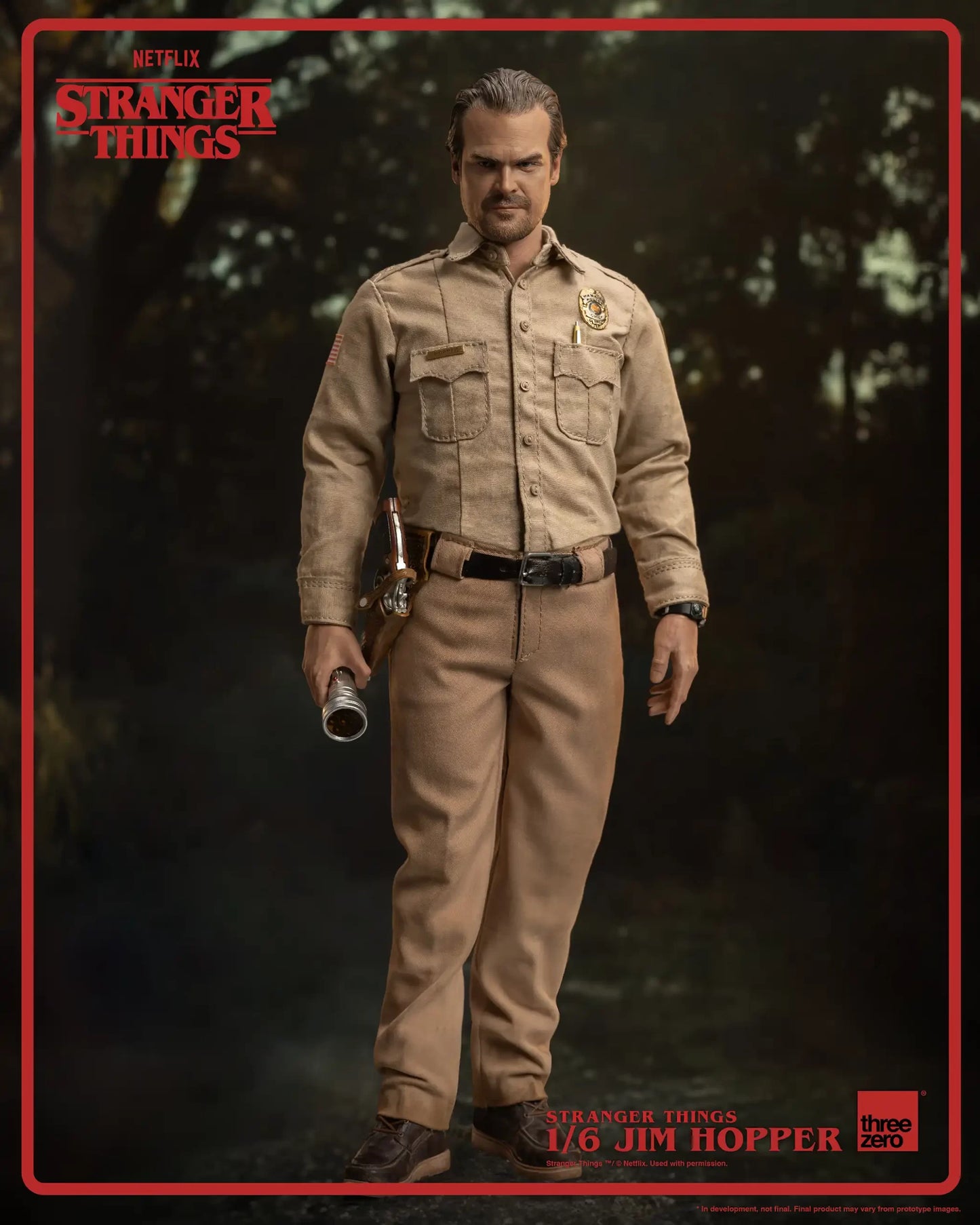 Jim Hopper 1/6 - Stranger Things S1 Threezero