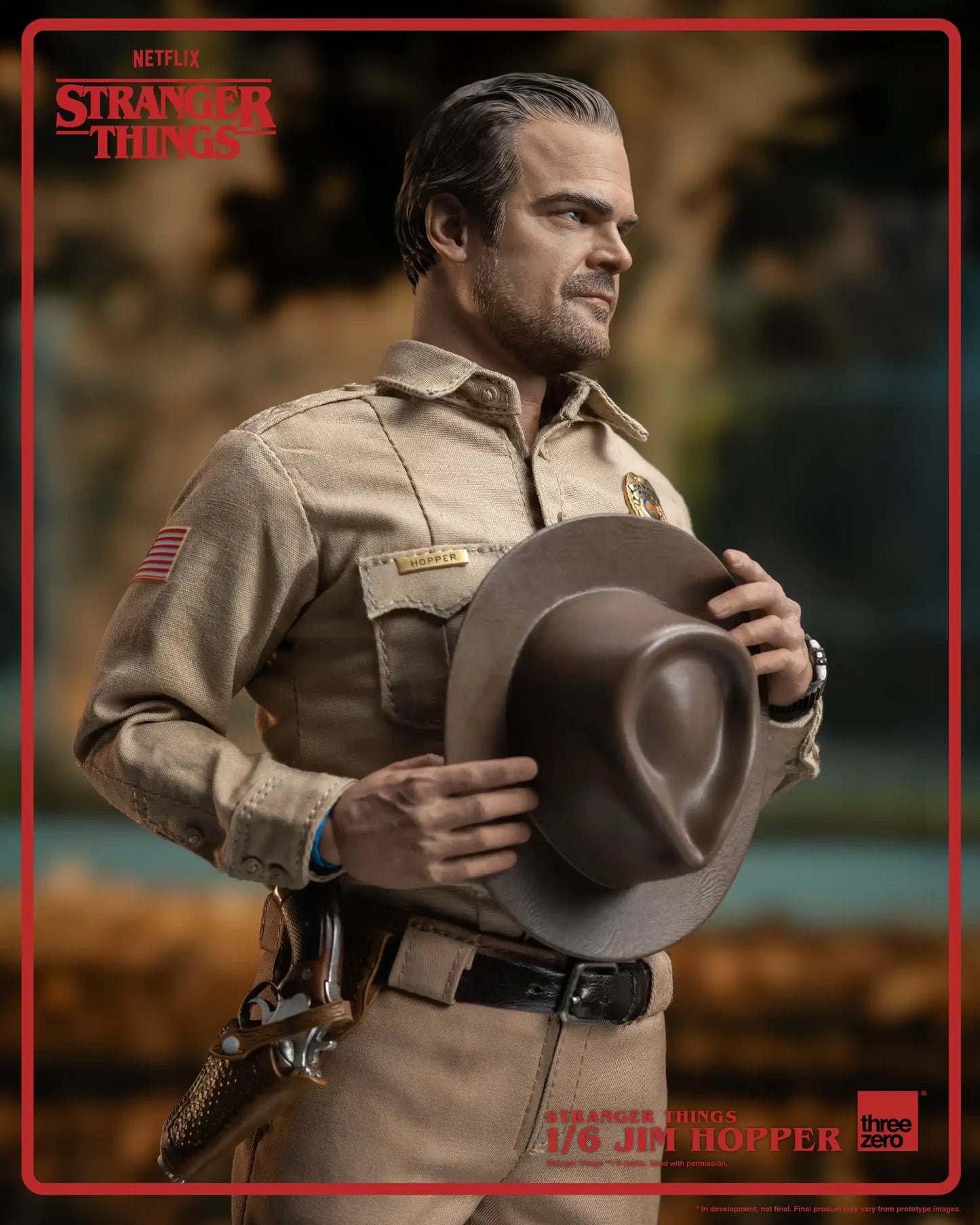 Jim Hopper 1/6 - Stranger Things S1 Threezero