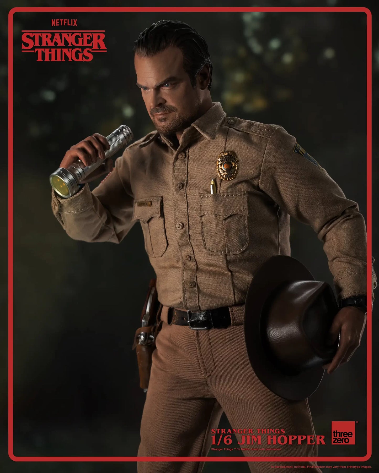 Jim Hopper 1/6 - Stranger Things S1 Threezero