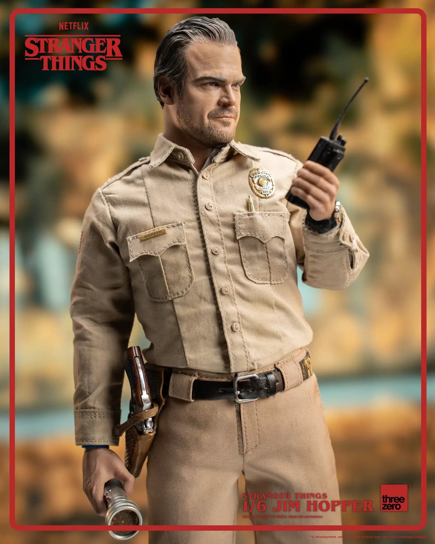 Jim Hopper 1/6 - Stranger Things S1 Threezero