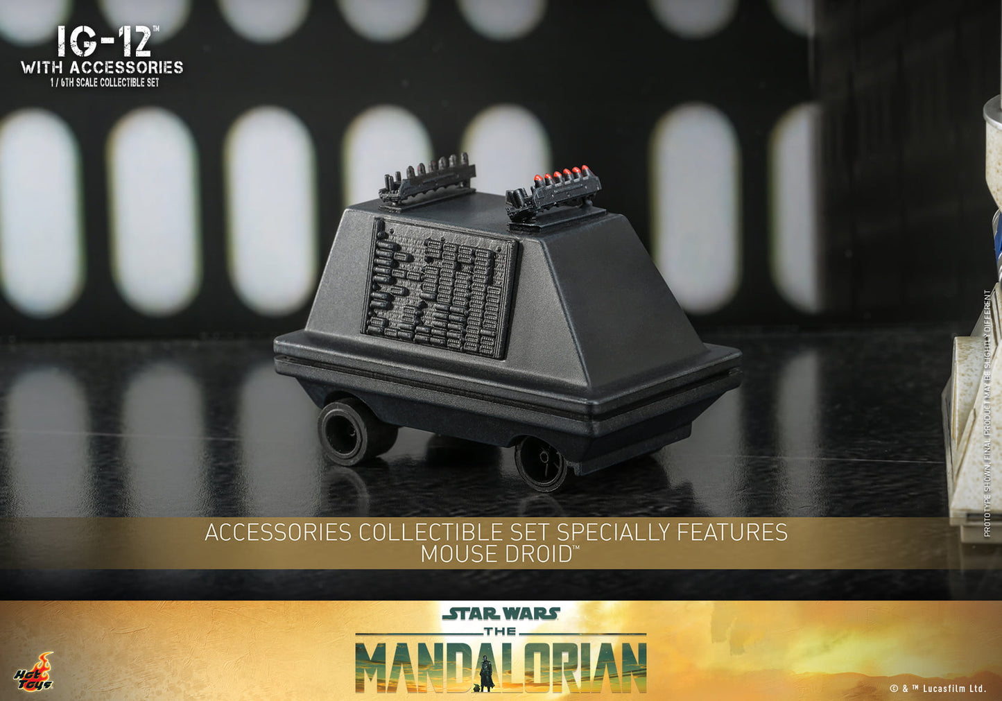 IG-12 (Accesory Set) Special Edition 1/6 - Star Wars: The Mandalorian Season 3 Hot Toys