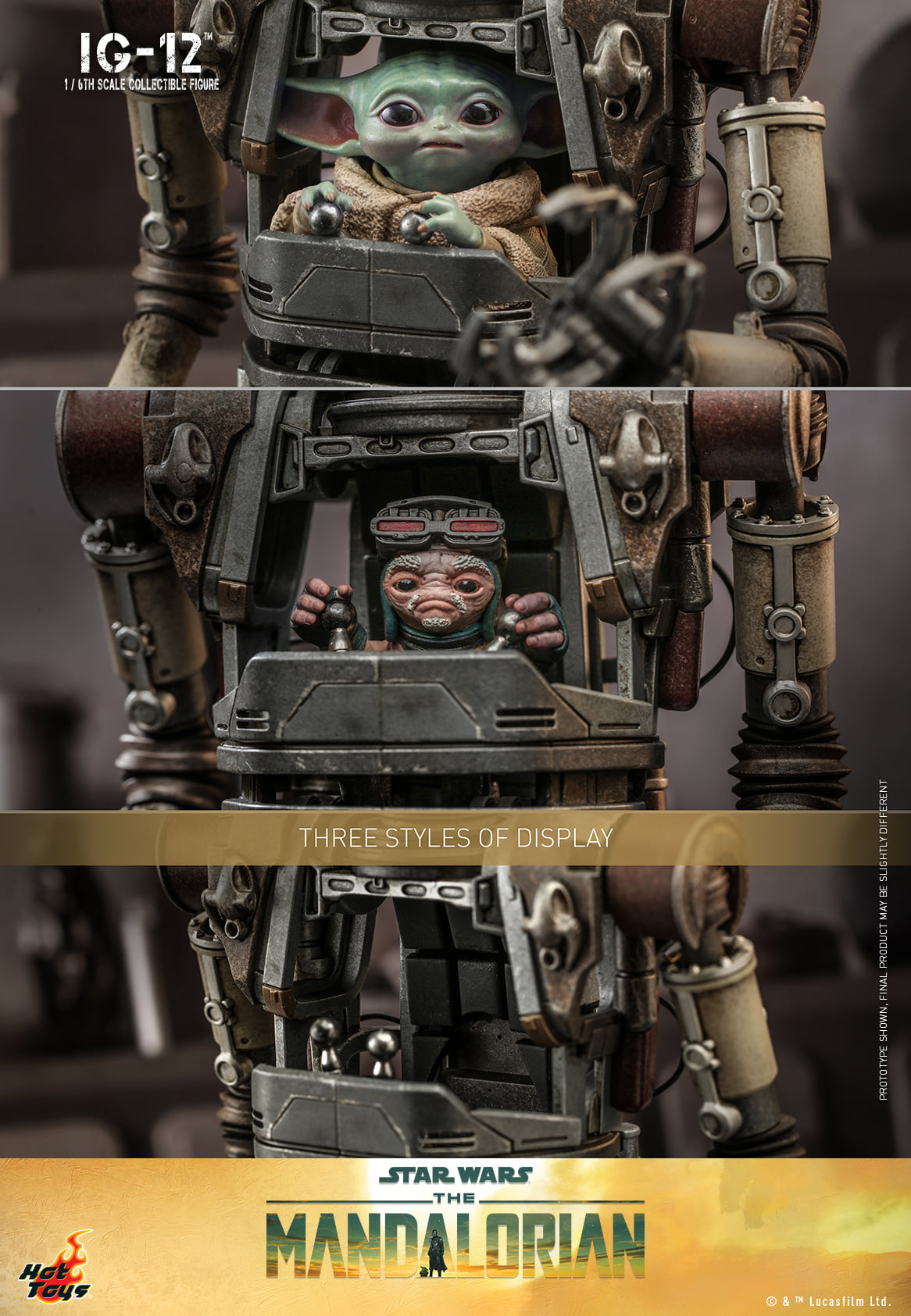 IG-12 (Accesory Set) Special Edition 1/6 - Star Wars: The Mandalorian Season 3 Hot Toys