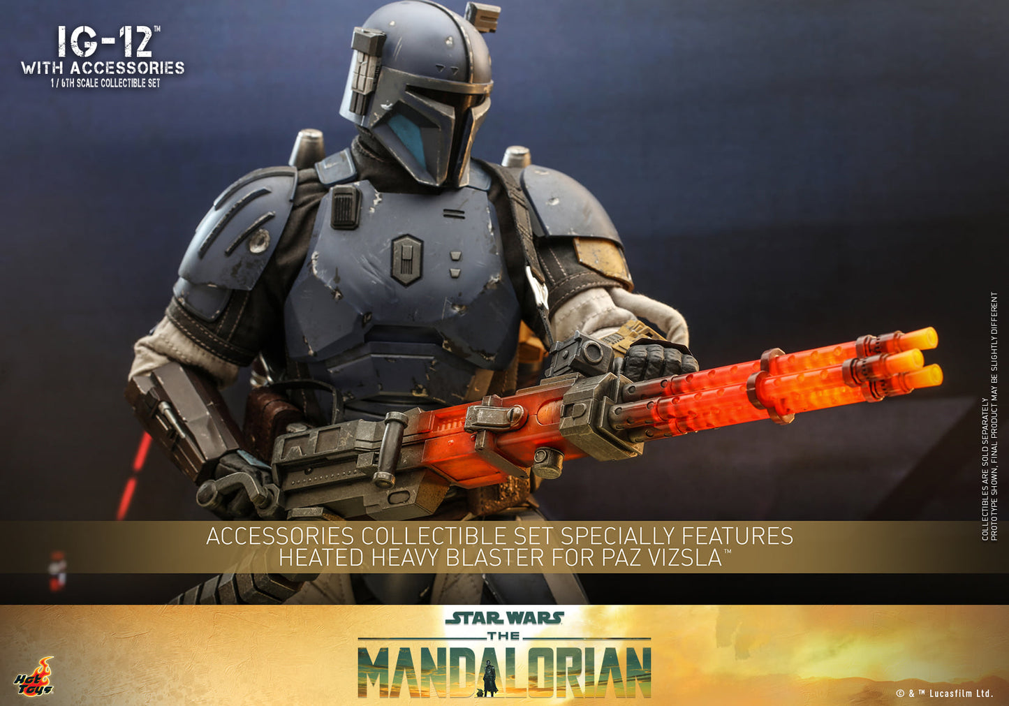 IG-12 (Accesory Set) Special Edition 1/6 - Star Wars: The Mandalorian Season 3 Hot Toys