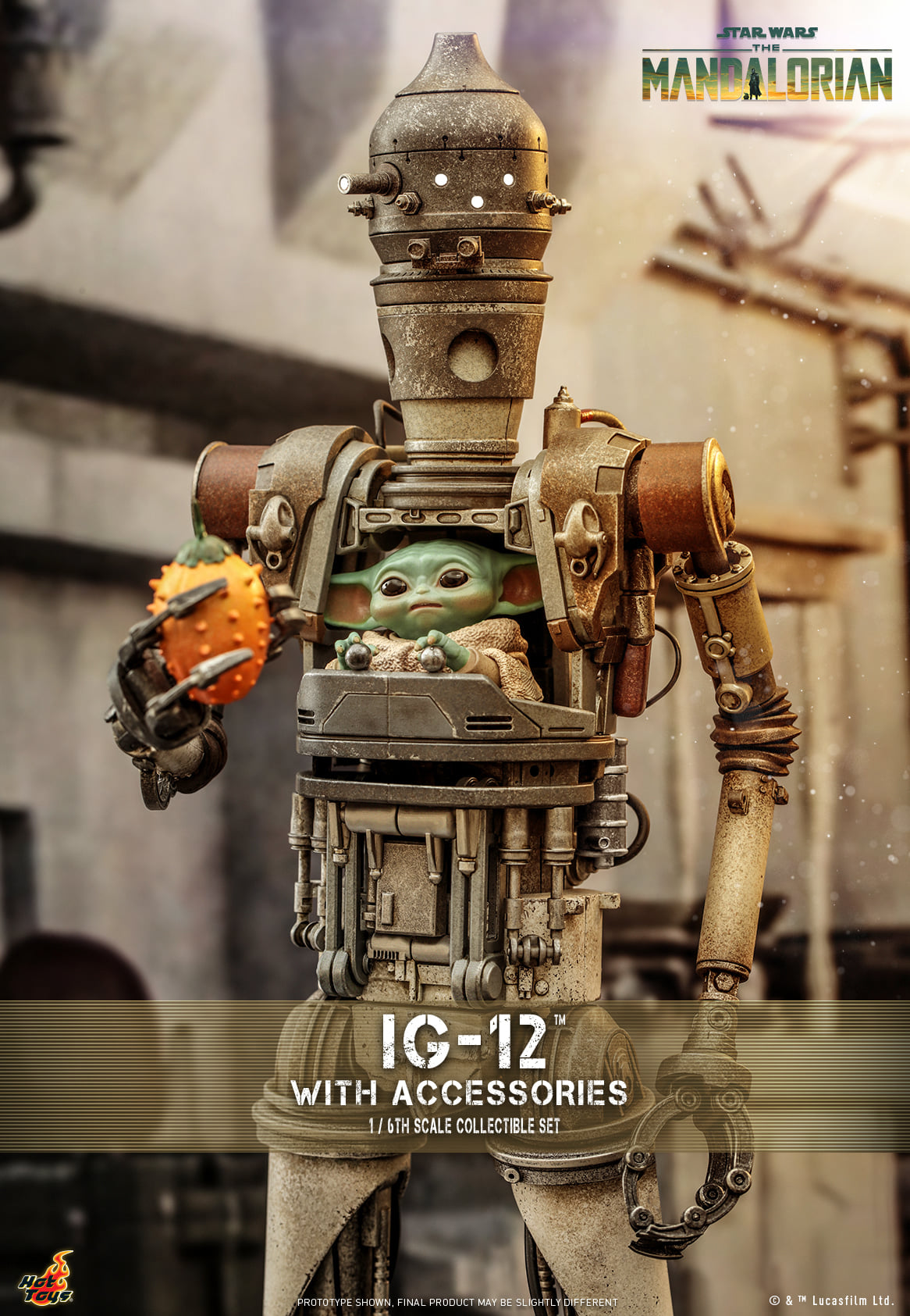 IG-12 (Accesory Set) Special Edition 1/6 - Star Wars: The Mandalorian Season 3 Hot Toys