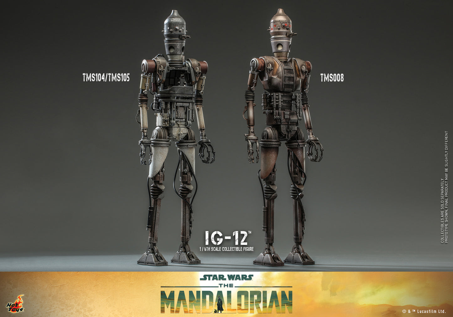 IG-12 (Accesory Set) Special Edition 1/6 - Star Wars: The Mandalorian Season 3 Hot Toys