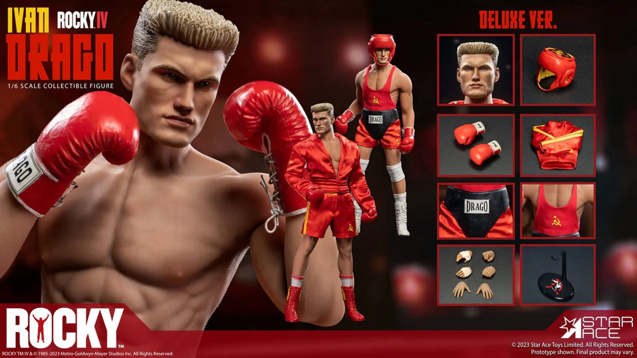 Ivan Drago (Deluxe Version) 1/6 - Rocky IV Star Ace