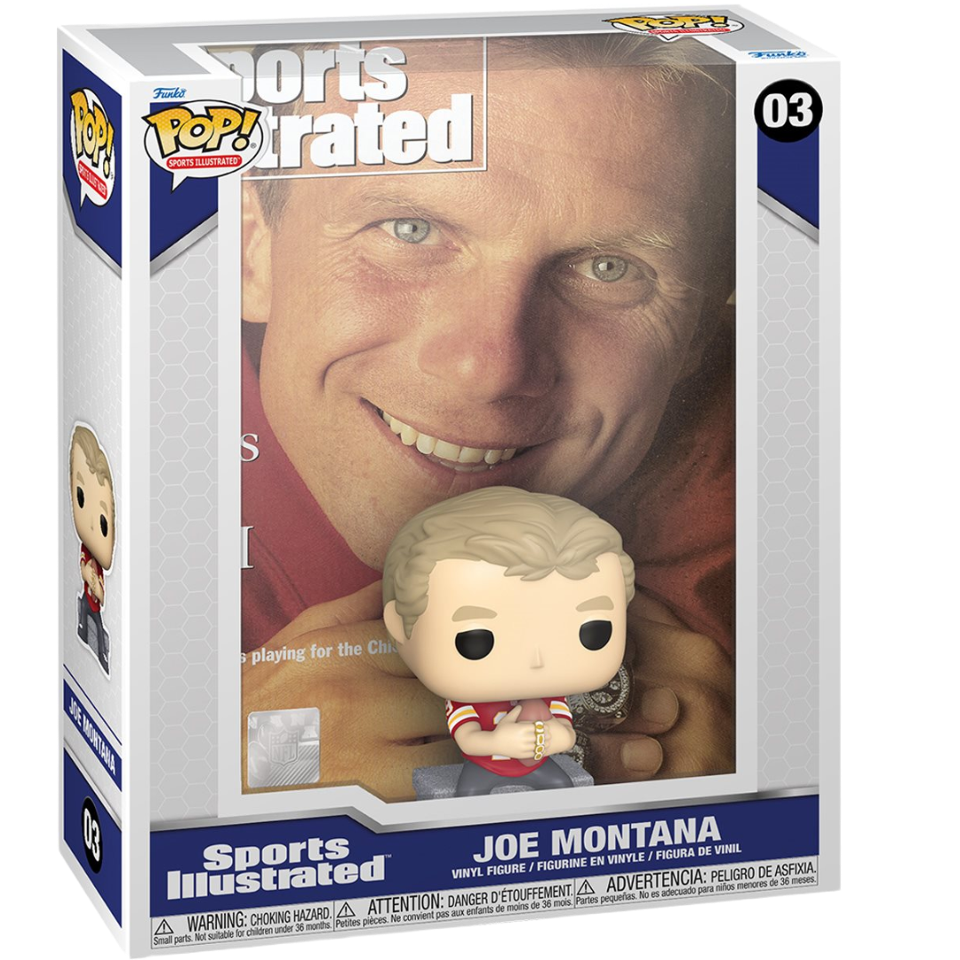 Joe Montana 03 Sports Illustrated  - Funko Pop! NFL: San Francisco 49ers Cover