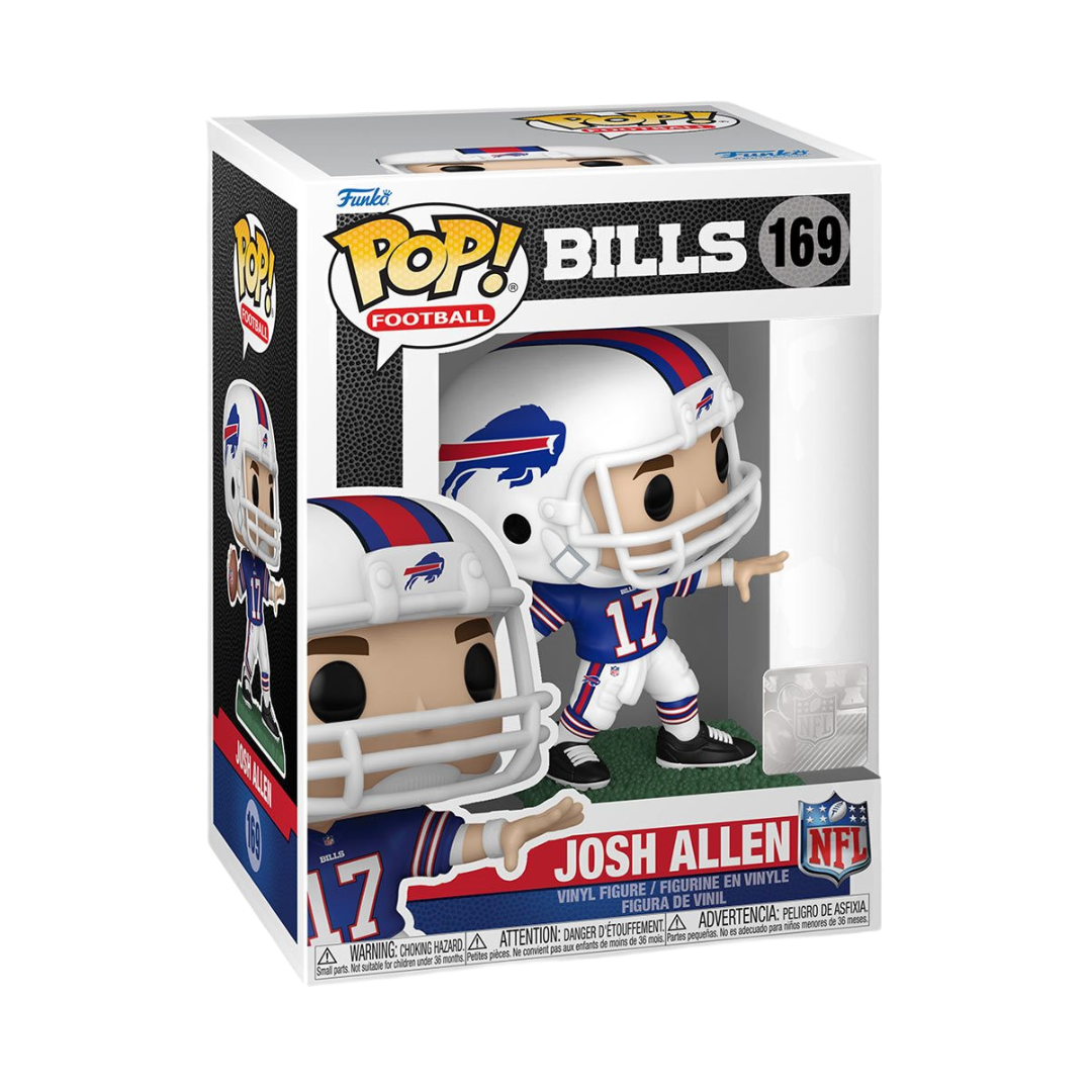 Josh Allen 169 (Away) - Funko Pop! NFL: Buffalo Bills