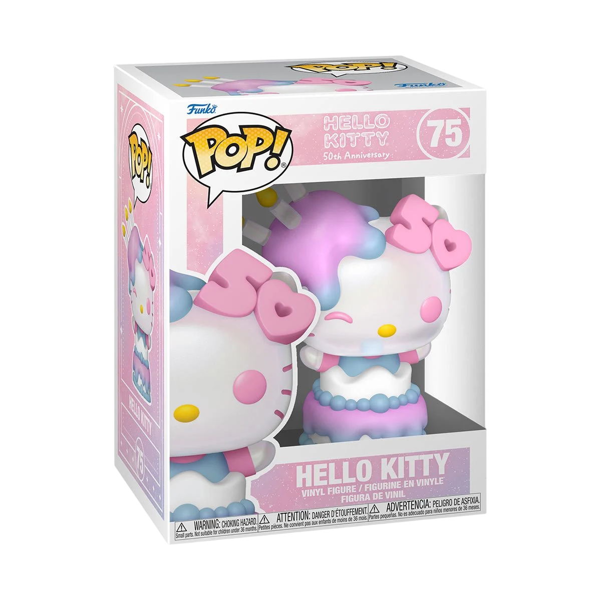 Hello Kitty en Pastel 75 - Funko Pop! Hello Kitty: 50th Anniversary