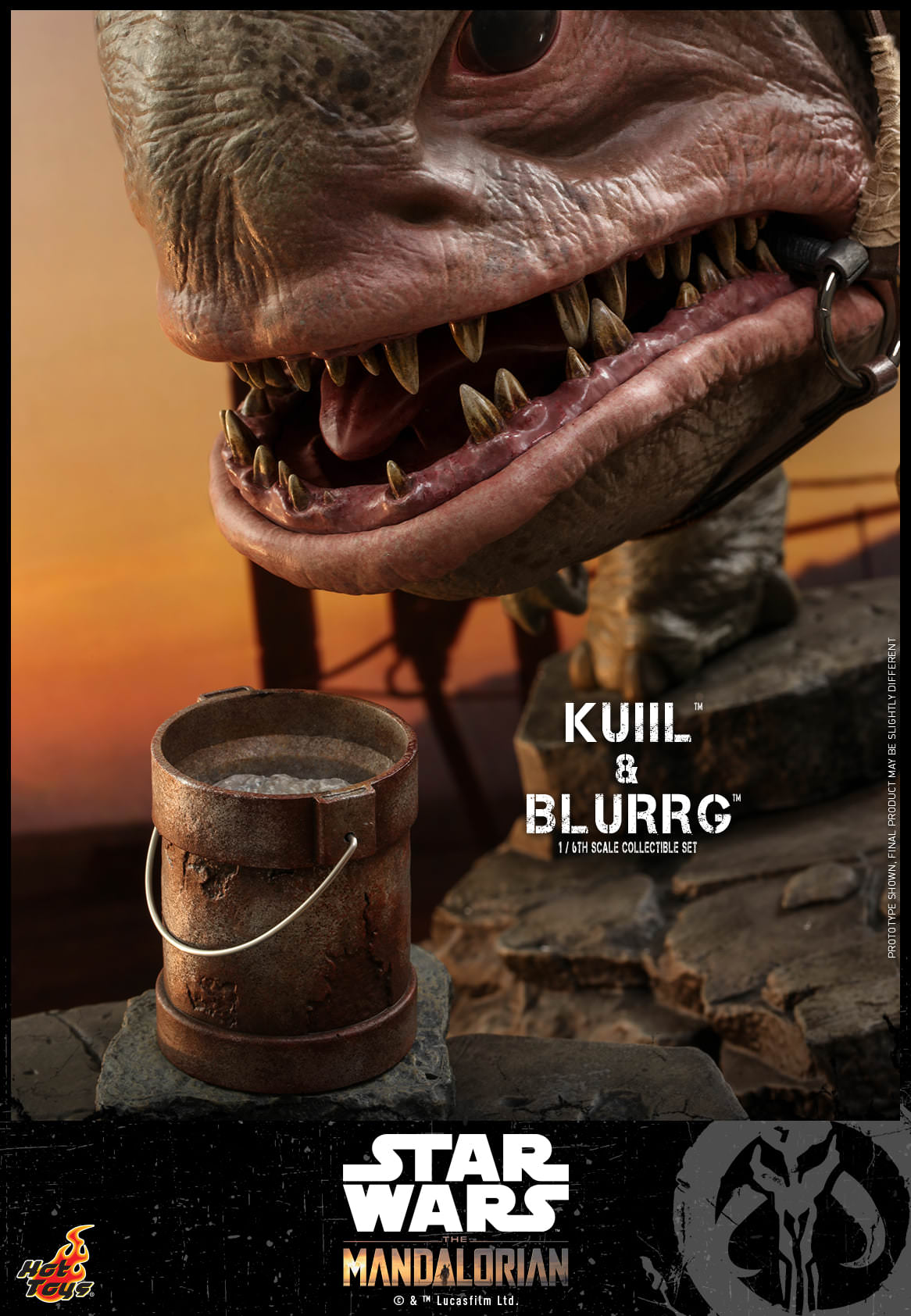 Kuiil and Blurrg Set 1/6 - Star Wars: The Mandalorian Hot Toys