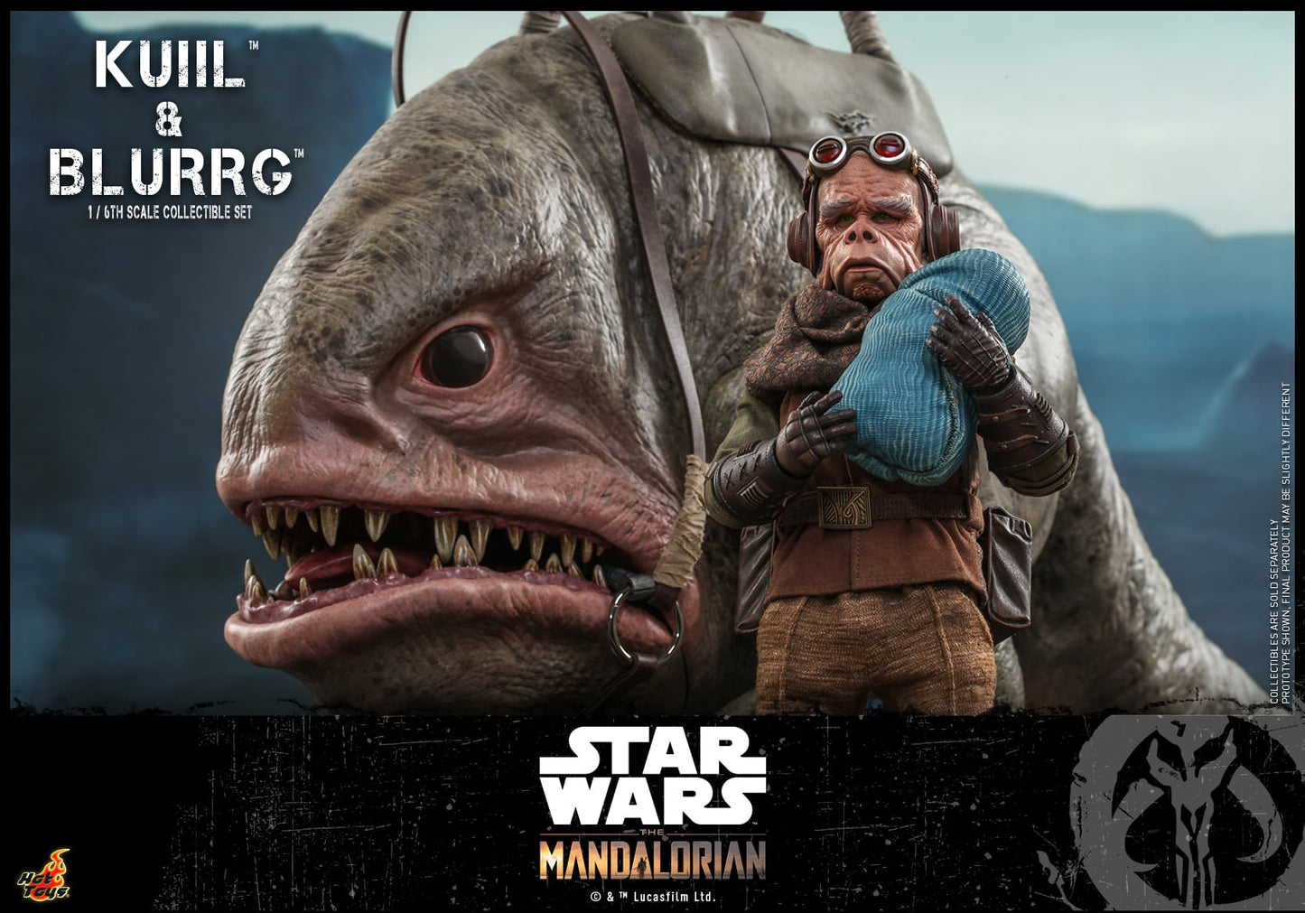 Kuiil and Blurrg Set 1/6 - Star Wars: The Mandalorian Hot Toys