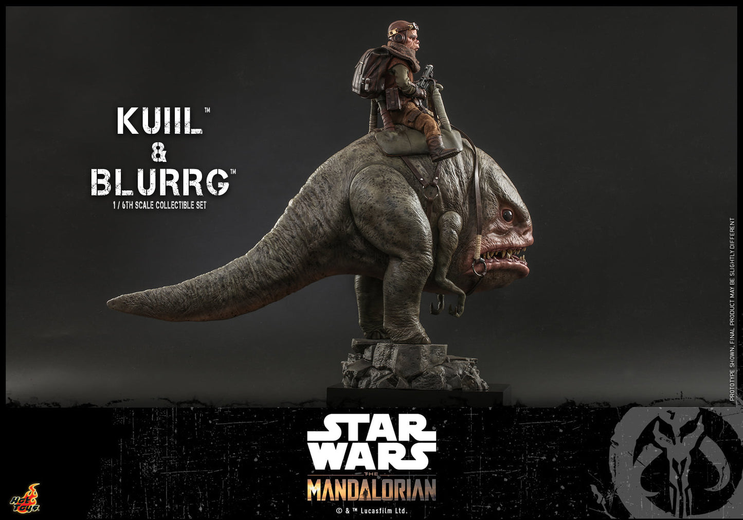 Kuiil and Blurrg Set 1/6 - Star Wars: The Mandalorian Hot Toys