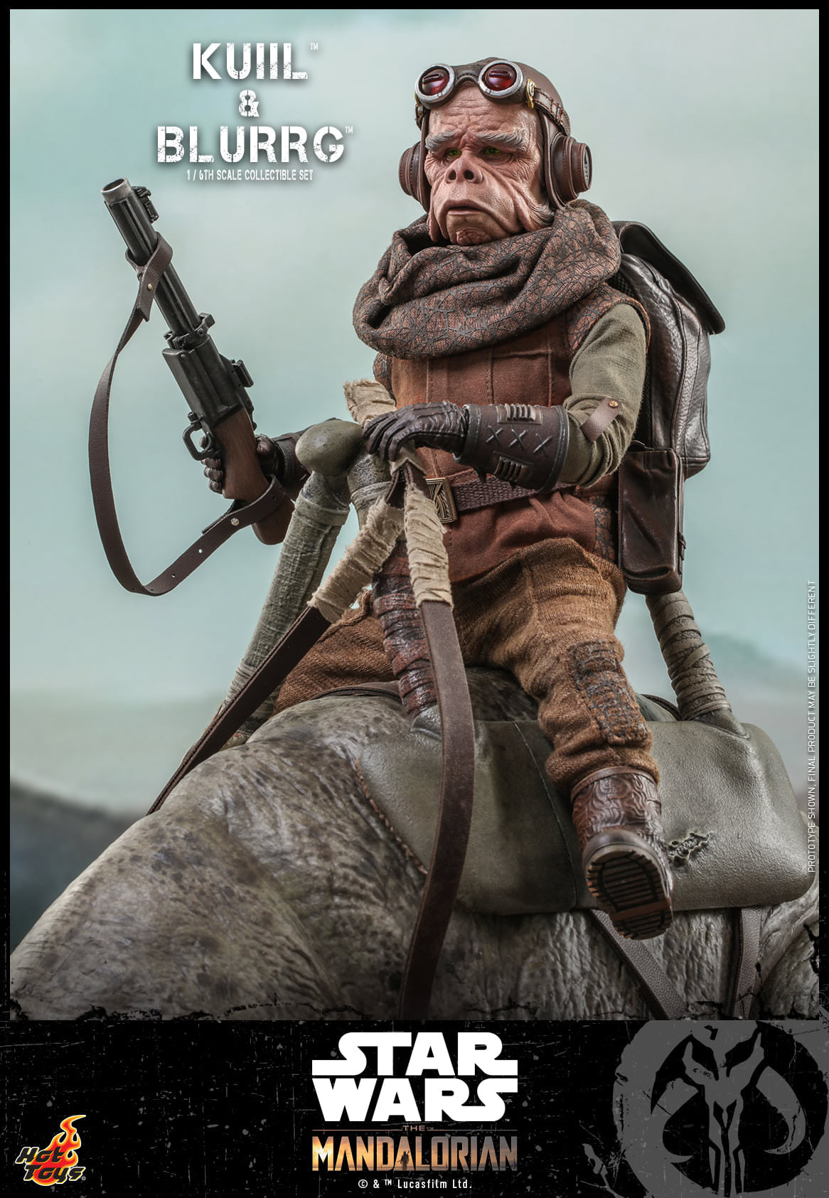 Kuiil and Blurrg Set 1/6 - Star Wars: The Mandalorian Hot Toys