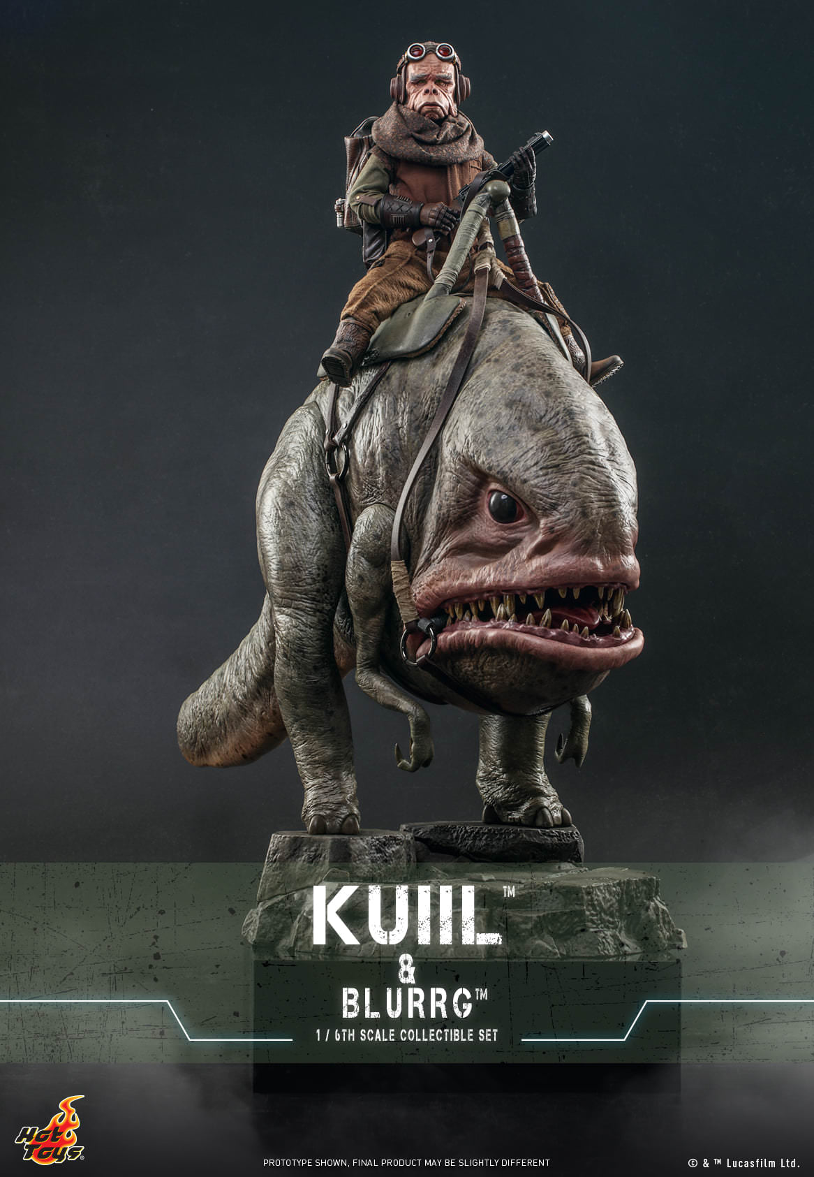 Kuiil and Blurrg Set 1/6 - Star Wars: The Mandalorian Hot Toys