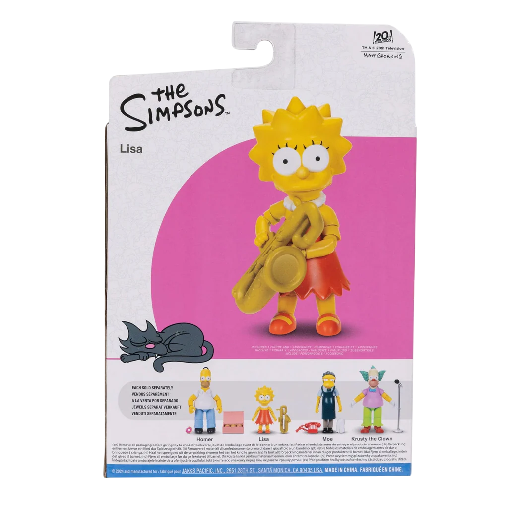 Lisa Simpson (Wave 2) - Los Simpsons Jakks