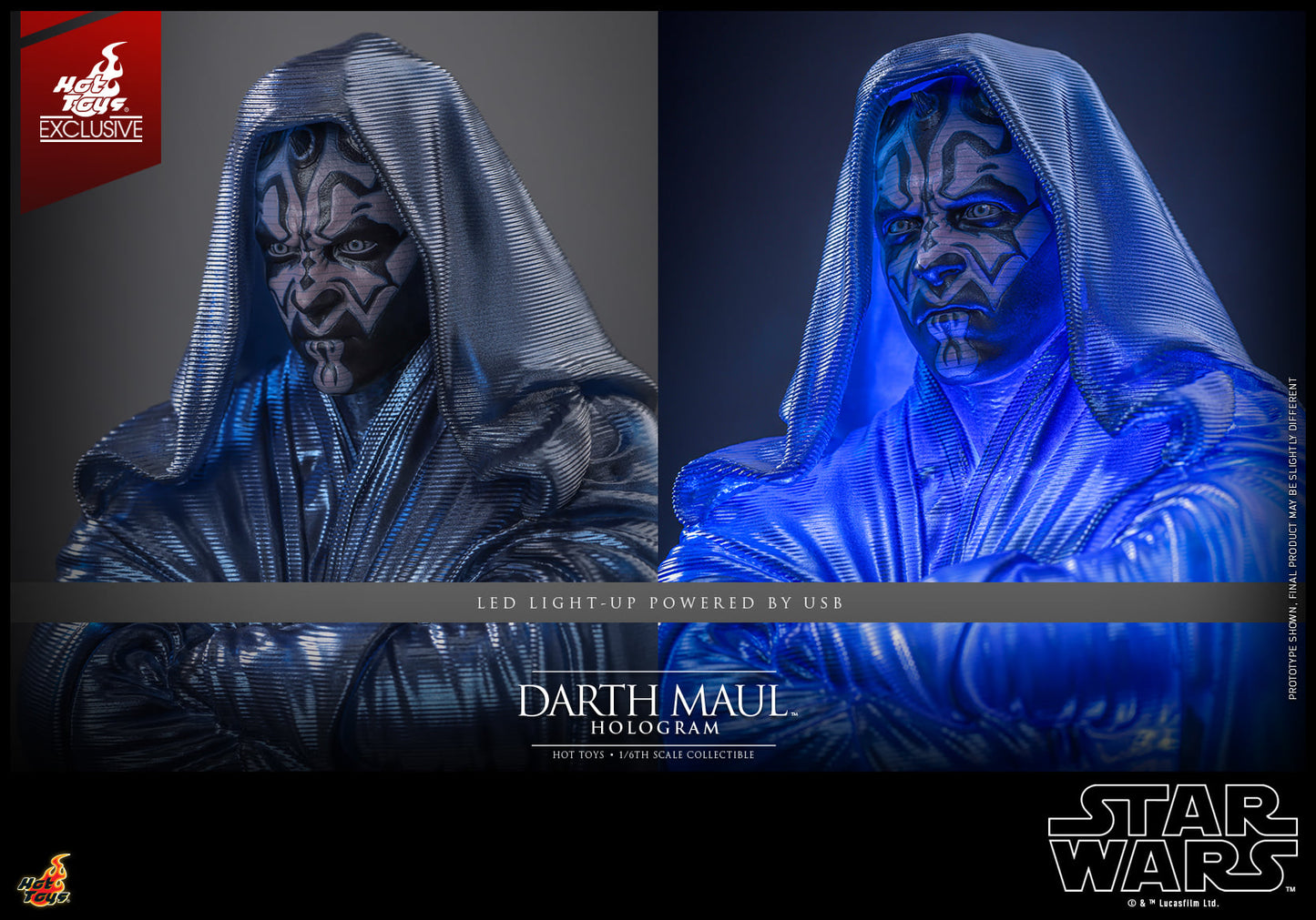 Darth Maul Hologram (Exclusive) 1/6 - Star Wars I: The Phantom Menace Hot Toys