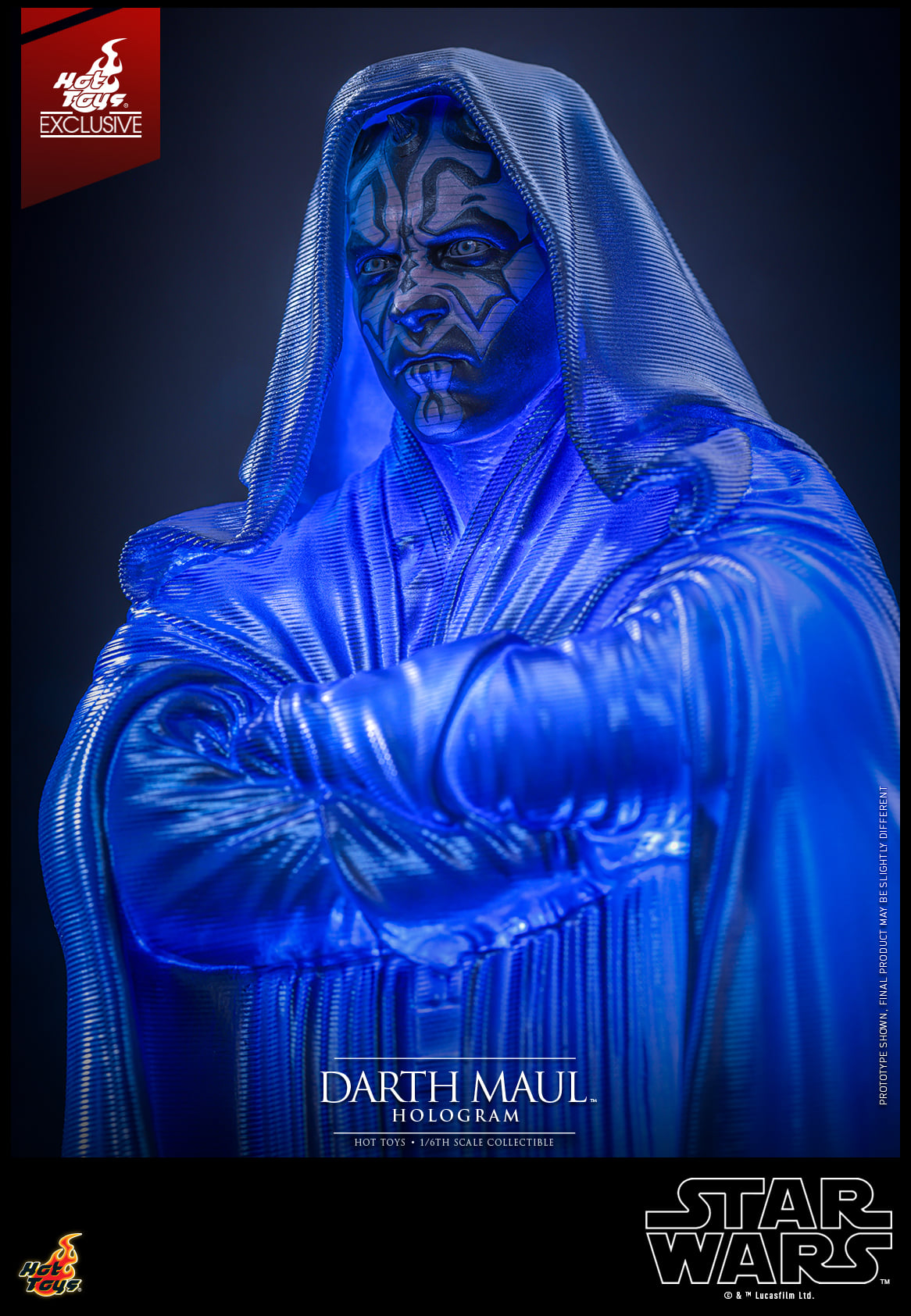 Darth Maul Hologram (Exclusive) 1/6 - Star Wars I: The Phantom Menace Hot Toys