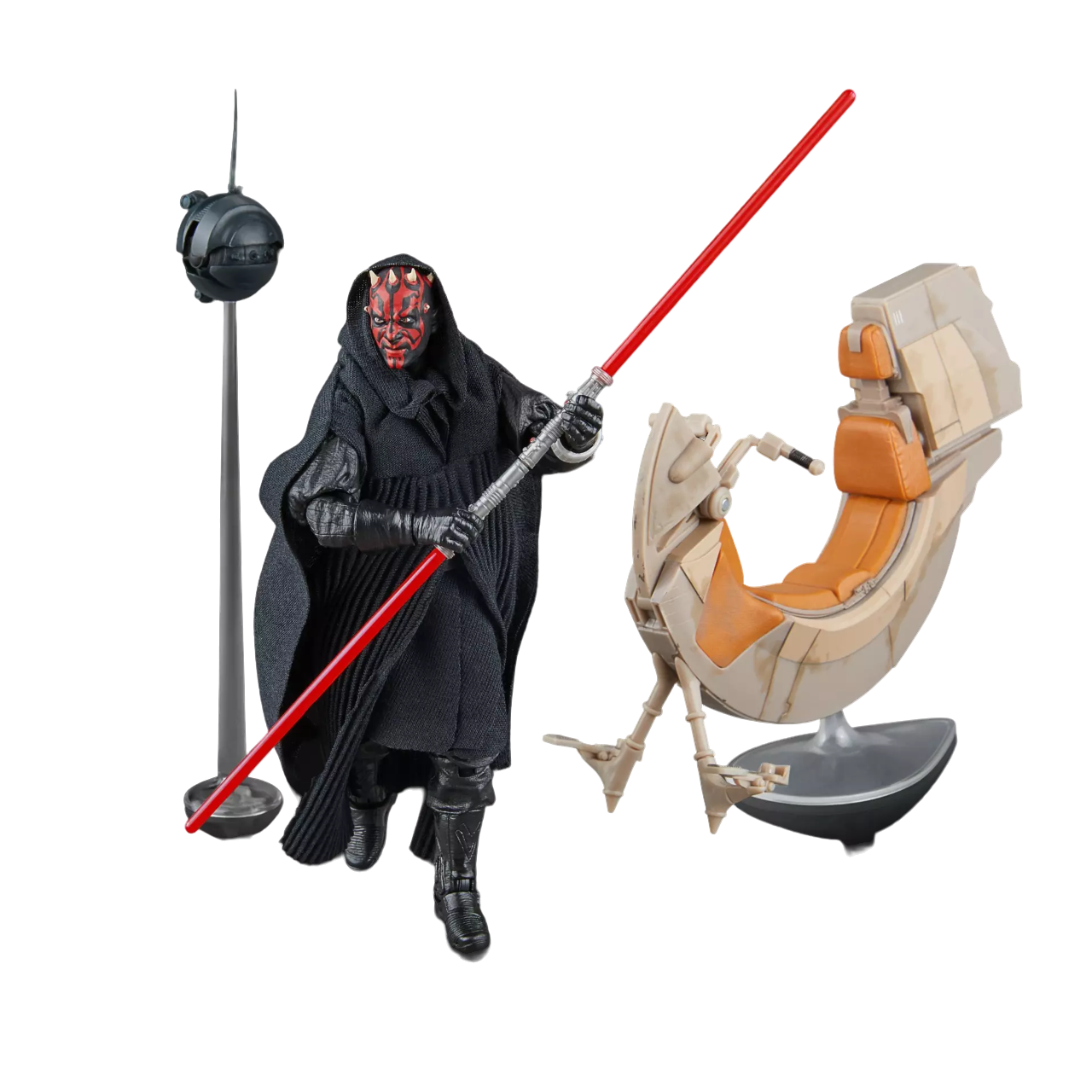 Darth Maul & Sith Speeder (SDCC 2024) - Star Wars: La Amenaza Fantasma Hasbro The Black Series