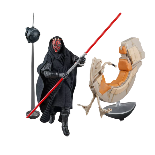 Darth Maul & Sith Speeder (SDCC 2024) - Star Wars: La Amenaza Fantasma Hasbro The Black Series