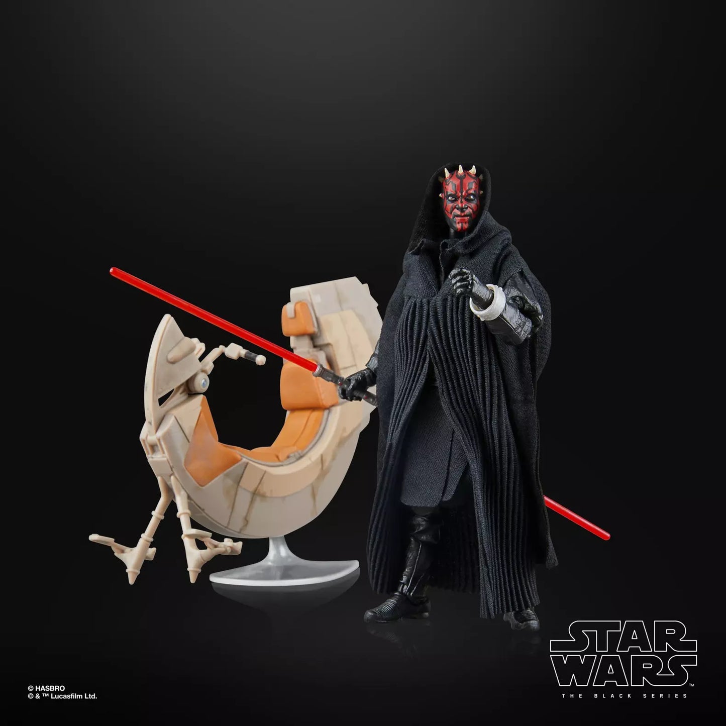 Darth Maul & Sith Speeder (SDCC 2024) - Star Wars: La Amenaza Fantasma Hasbro The Black Series