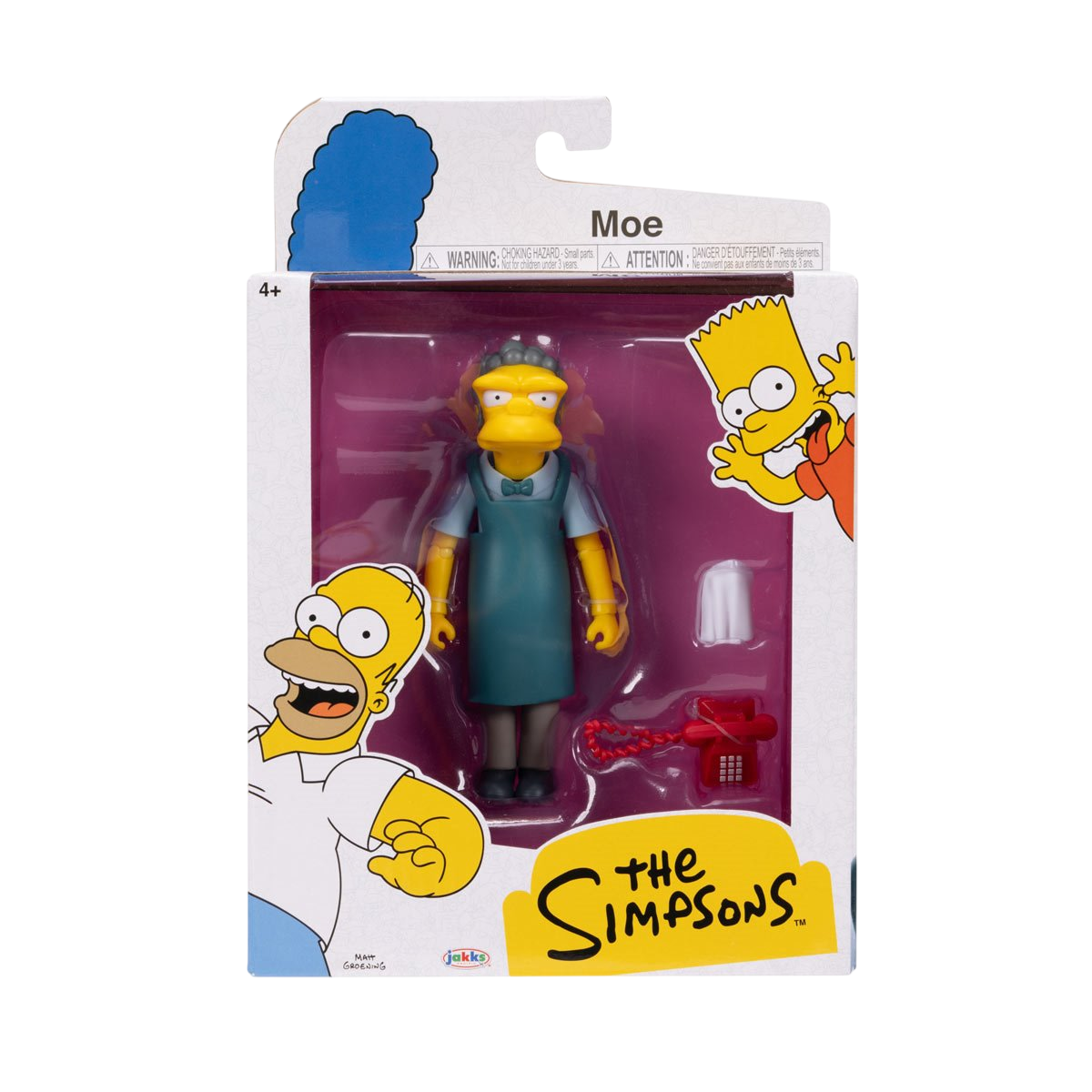 Moe Szyslak (Wave 2) - Los Simpsons Jakks