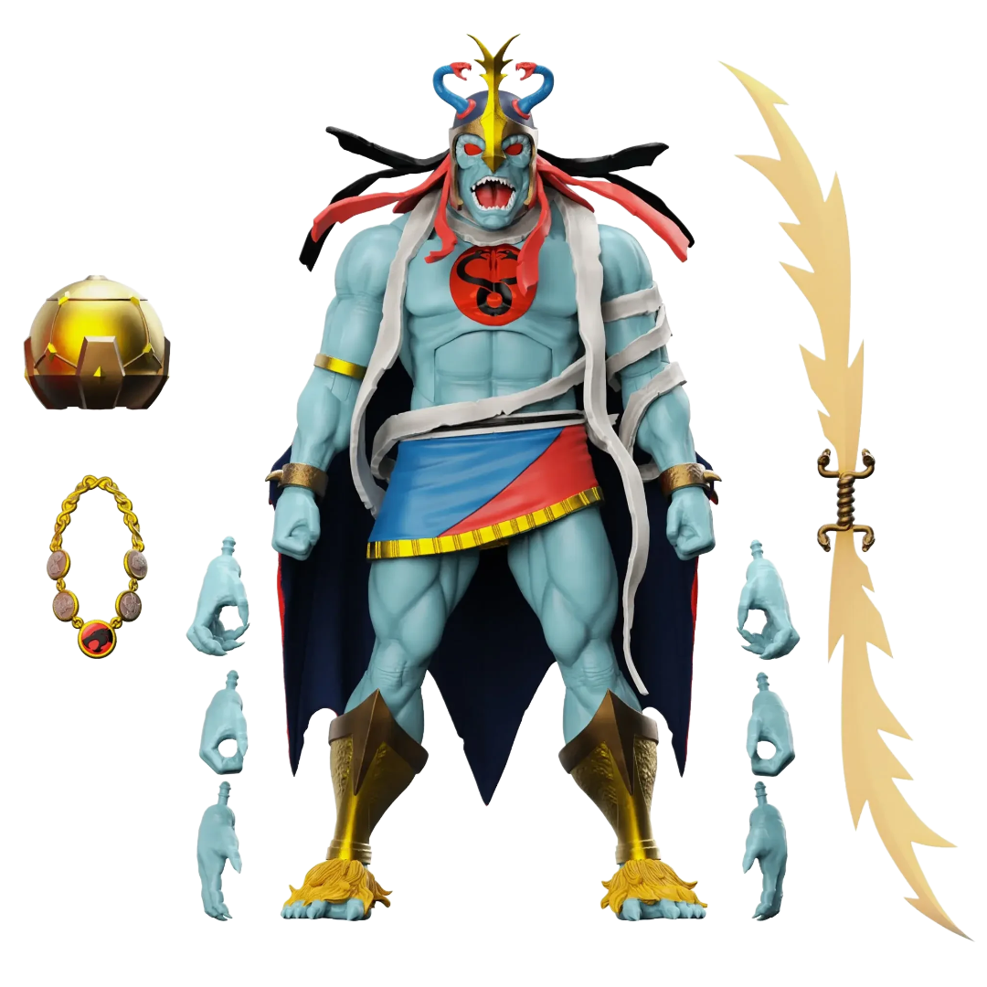 Mumm-Ra The Ever Living Led Eyes Ultimates! - Thundercats Super7