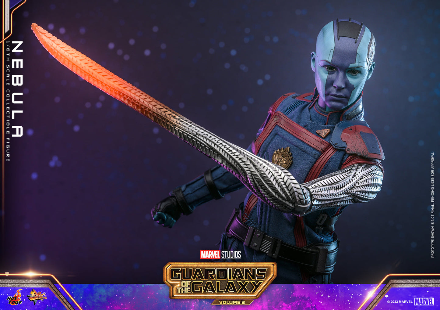 Nebula 1/6 - Guardianes de la Galaxia Vol.3 Hot Toys