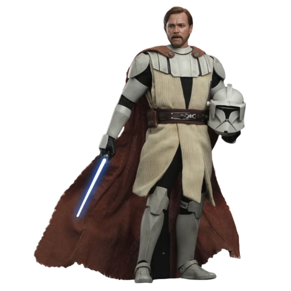 Obi-Wan Kenobi 1/6 - Star Wars: The Clone Wars Hot Toys