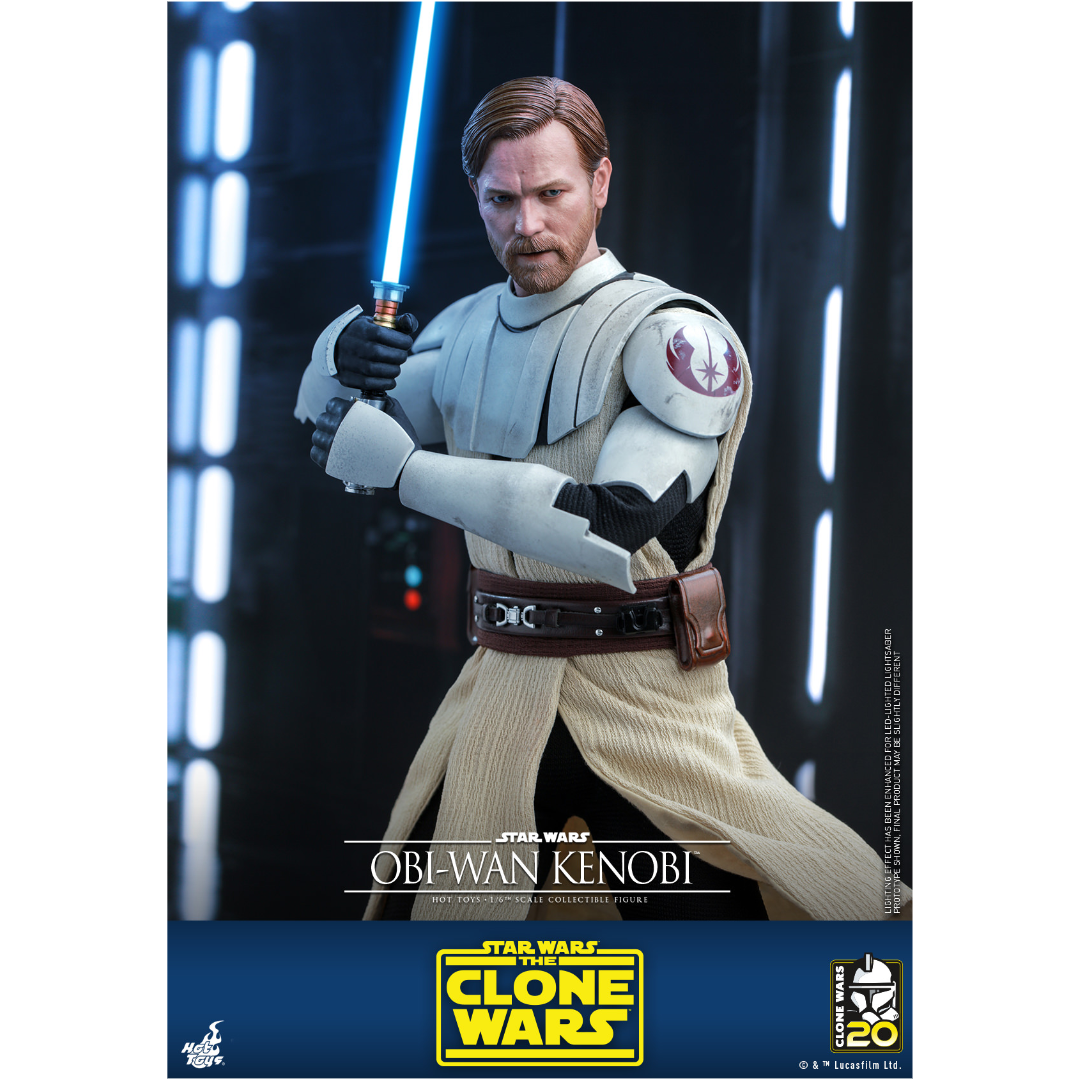 Obi-Wan Kenobi 1/6 - Star Wars: The Clone Wars Hot Toys
