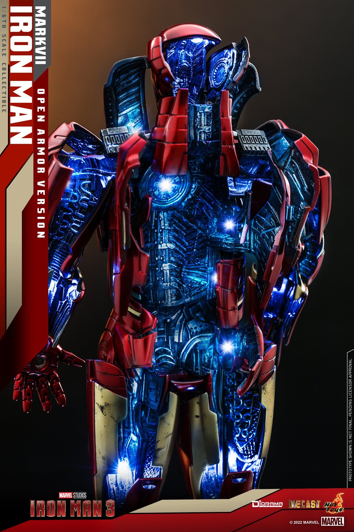 Iron Man Mark VII (Open Armor Version) 1/6 - Marvel: Iron Man Hot Toys