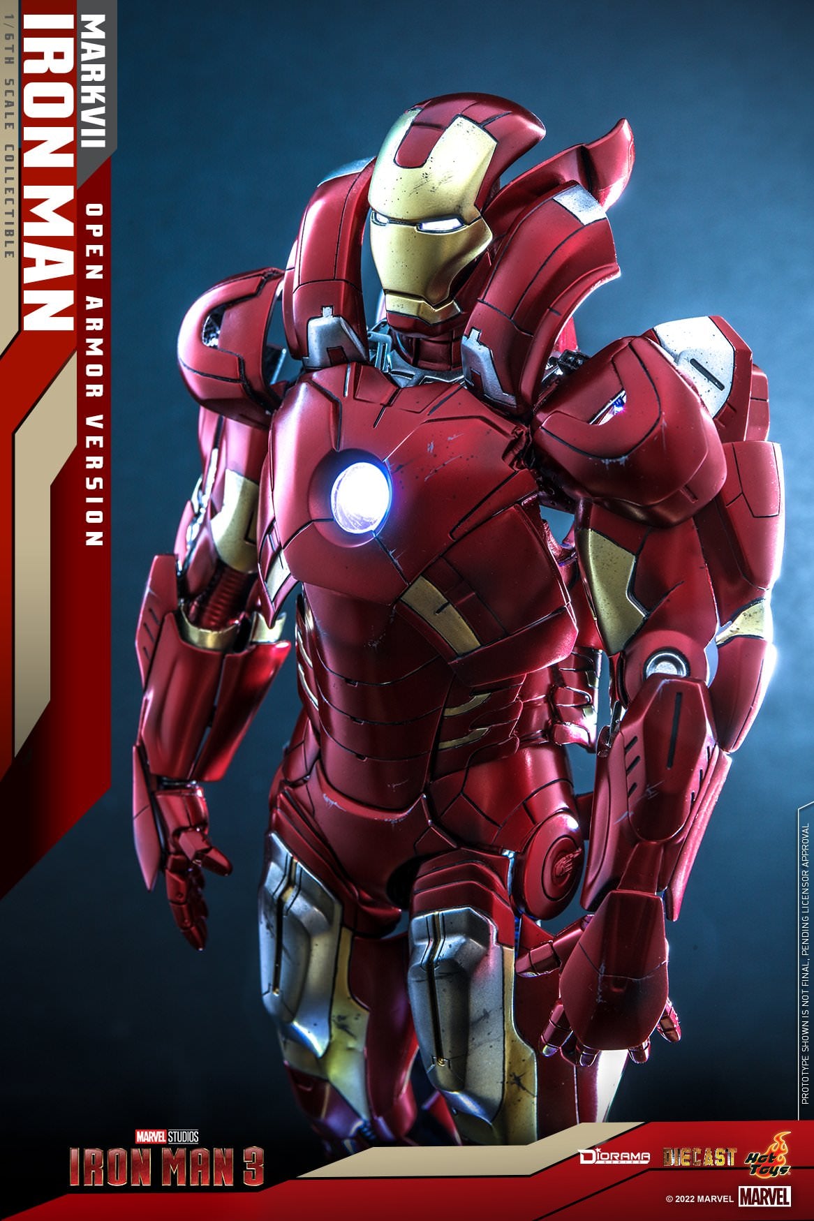 Iron Man Mark VII (Open Armor Version) 1/6 - Marvel: Iron Man Hot Toys