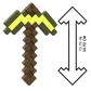 Pico de Oro Basico - Minecraft Mattel