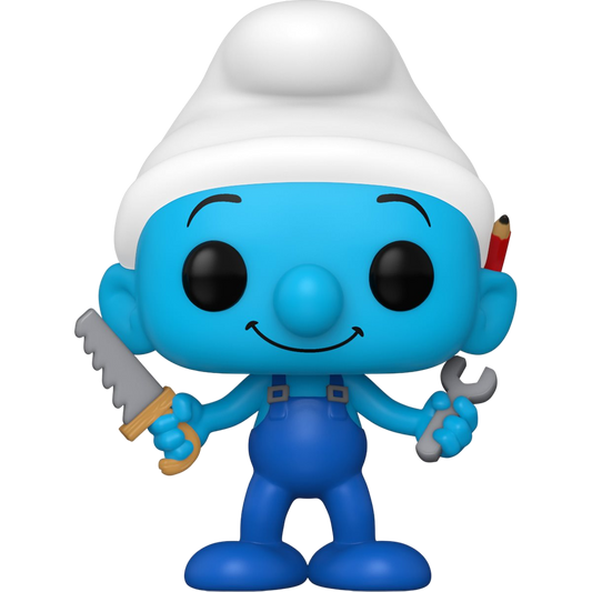 Pitufo Trabajador 1519 - Los Pitufos Funko Pop!