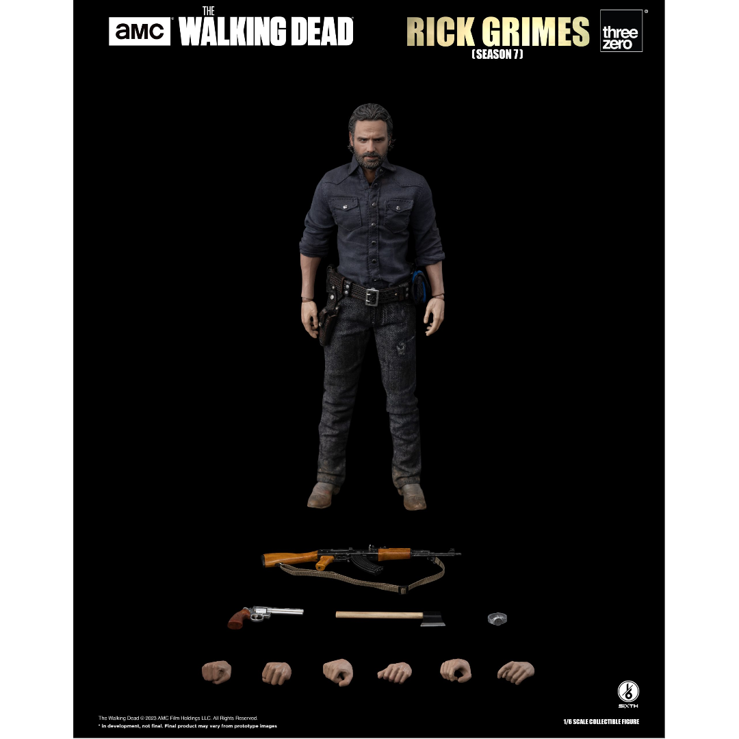 Rick Grimes (Temporada 7) 1/6 - The Walking Dead Threezero