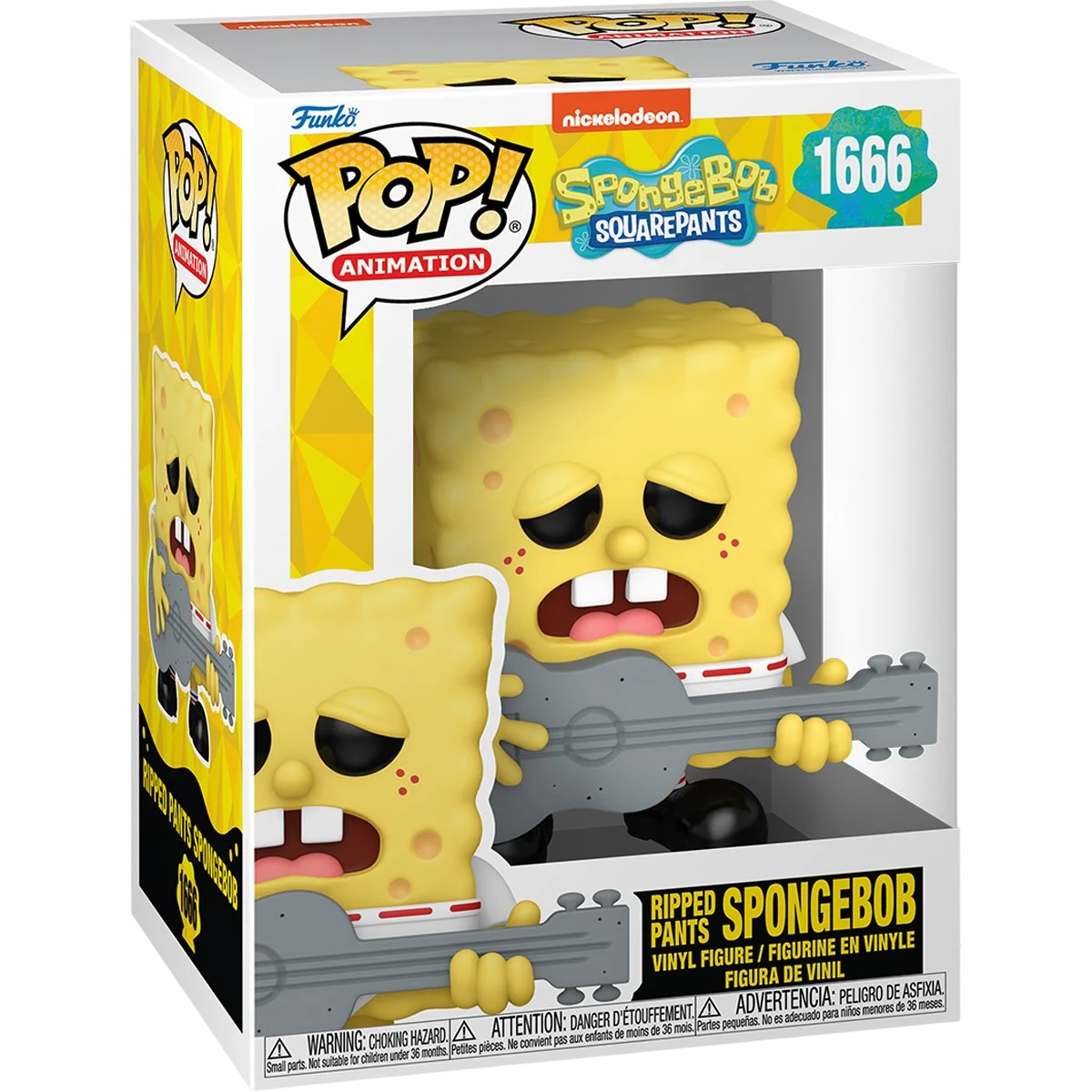 Ripped Pants Sponge Bob 1666 - Bob Esponja 25th Aniversario Funko Pop!