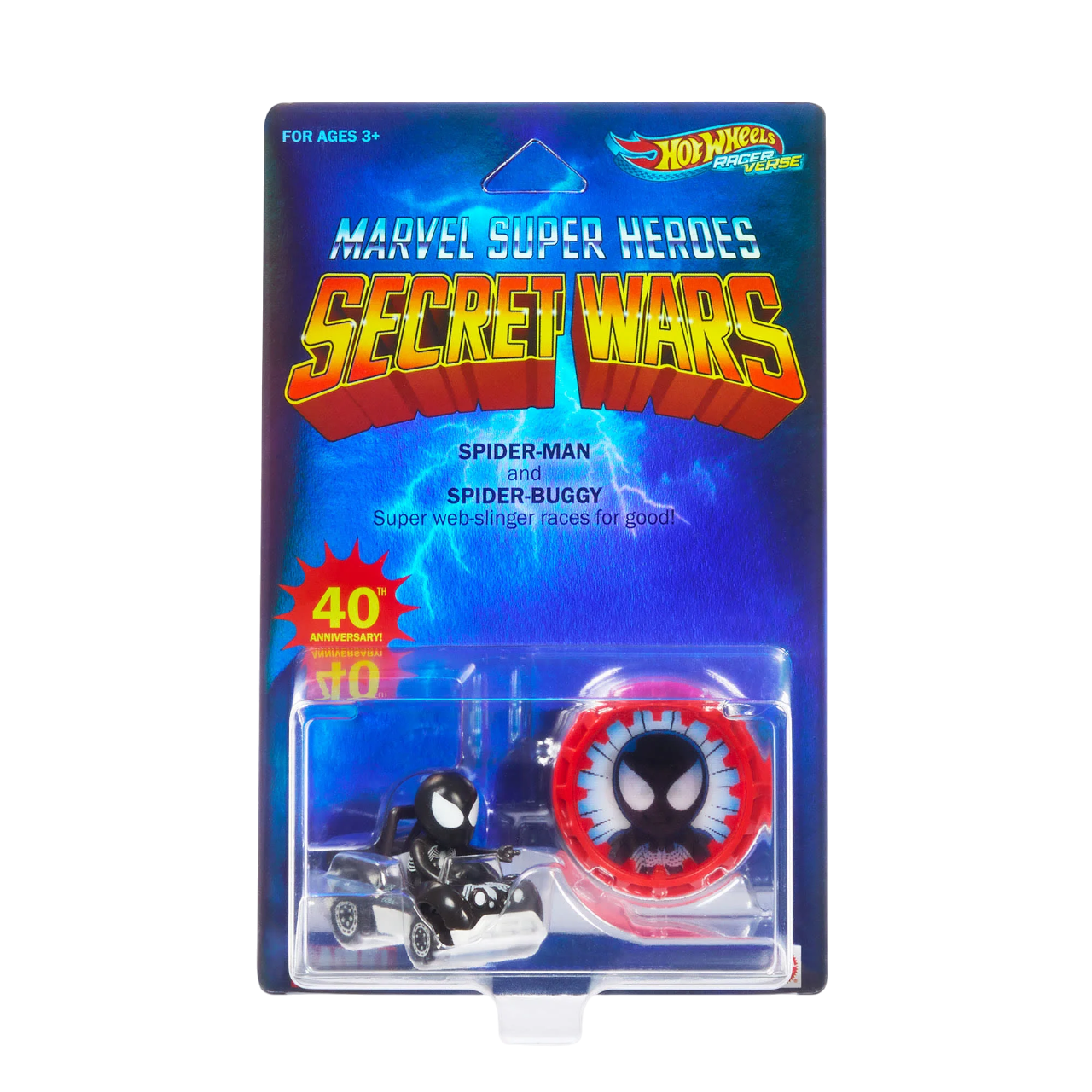 Spider-Man & Spider-Buggy Wolverine & X-Jet (SDCC 2024) - Hot Wheels RacerVerse Marvel Super Heroes Secret Wars Vehicles