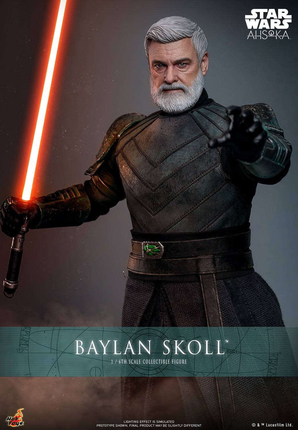 Baylan Skoll 1/6 - Star Wars: Ahsoka Hot Toys