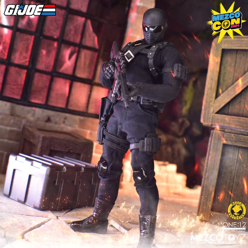 Snake Eyes (Commando Edition) One:12 Exclusive - G.I. Joe Mezco Toyz SDCC 2024