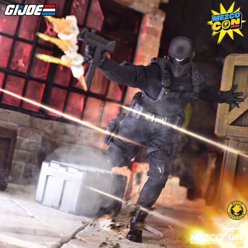 Snake Eyes (Commando Edition) One:12 Exclusive - G.I. Joe Mezco Toyz SDCC 2024