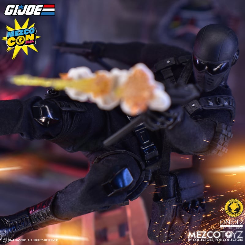 Snake Eyes (Commando Edition) One:12 Exclusive - G.I. Joe Mezco Toyz SDCC 2024