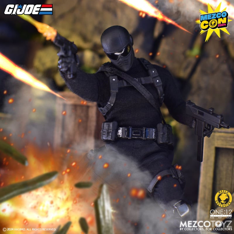 Snake Eyes (Commando Edition) One:12 Exclusive - G.I. Joe Mezco Toyz SDCC 2024